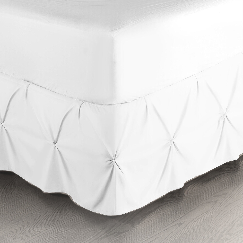 White Queen Size Modern & Contemporary Bed Skirts Bed Bath & Beyond